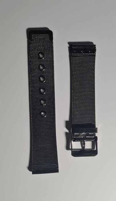 Bracelete relógio malha metálica - 20mm