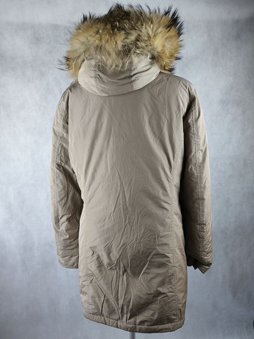 Woolrich elegancka kurtka damska L 40 jenot naturalny puch