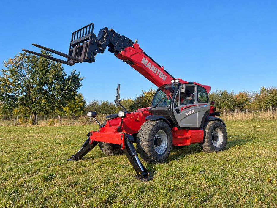 Ładowarka teleskopowa MANITOU MT 1840 PRIVILEGE PREMIUM 2021r 2947mth LEASING/RATY Szybka Decyzja! Klimatyzacja Bogate wyposażenie ładowarki 18M 4Tony