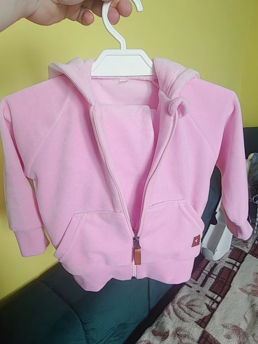 Dres welurowy r.74