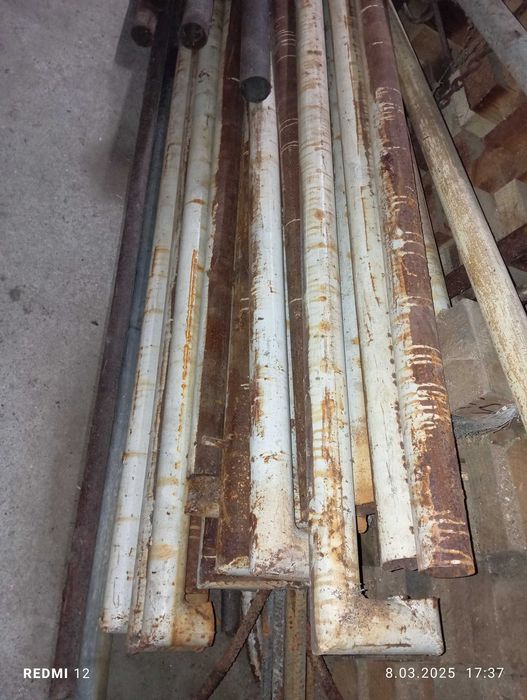 Drut żebrowany rury słupki różne średnice