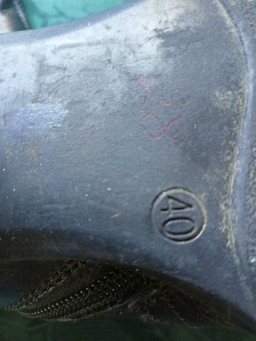 Kozaki damskie czarne r.40