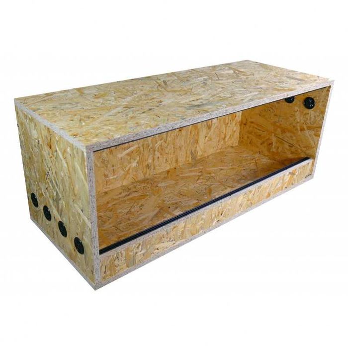 Terrarium OSB do samodzielnego montażu 100x40x40cm