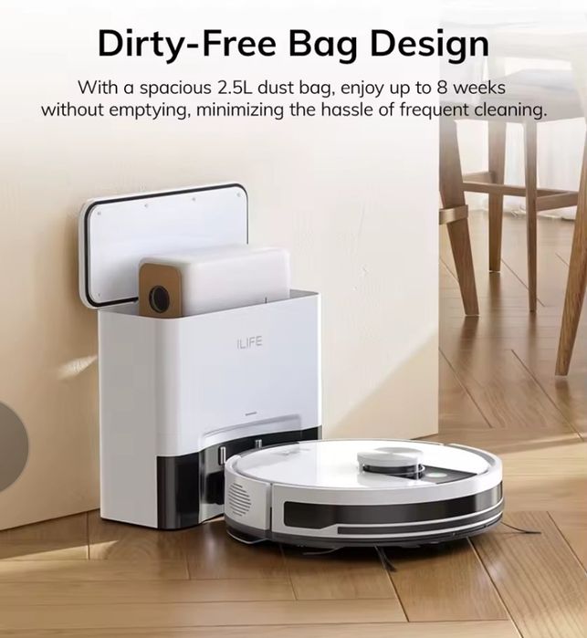 Robot odkurzajacy i mocujący ILife A12 pro