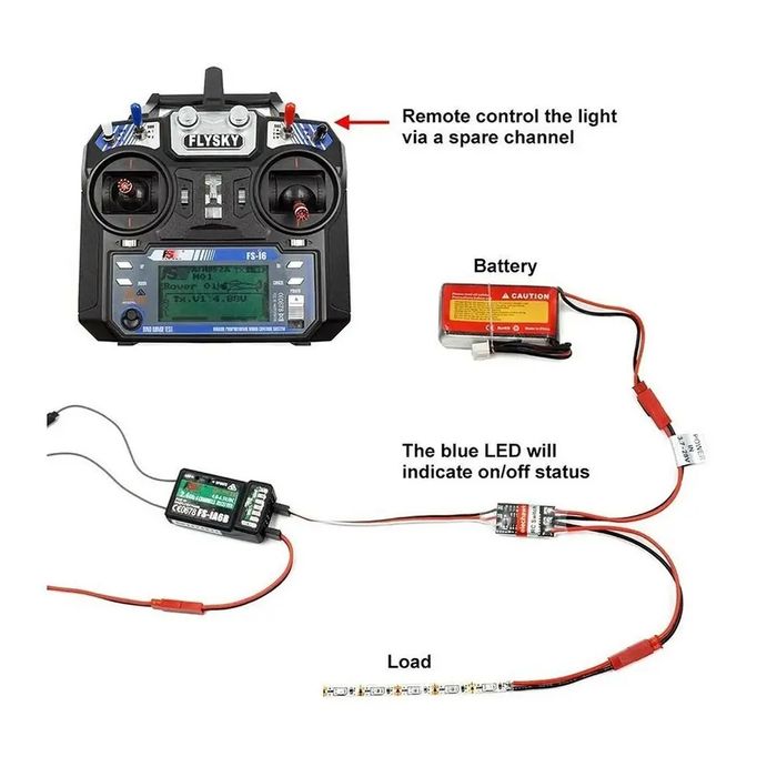 Rc switch дистанційний модуль вкл/викл світла та моделях 3-30V