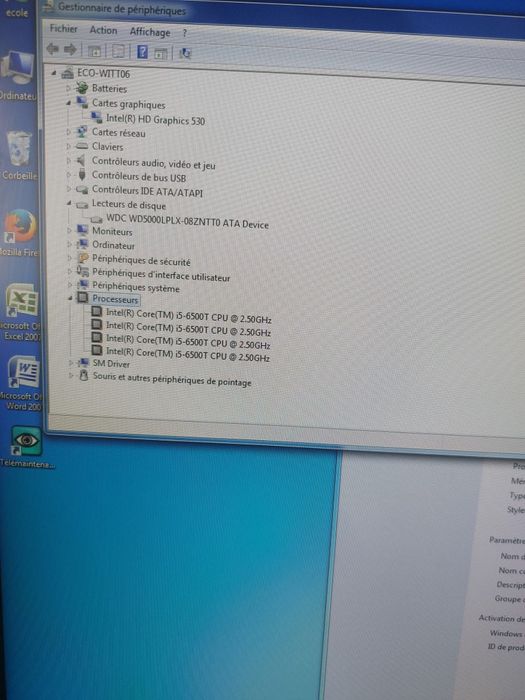 Lenovo thinkcentre m710q (i5-6500, ssd 480, ddr4 16gb)