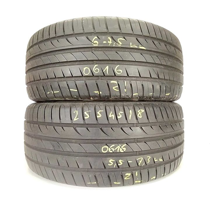 2x 255/45 R18 Hankook Prime2 opony letnie 6 mm / montaż kurier