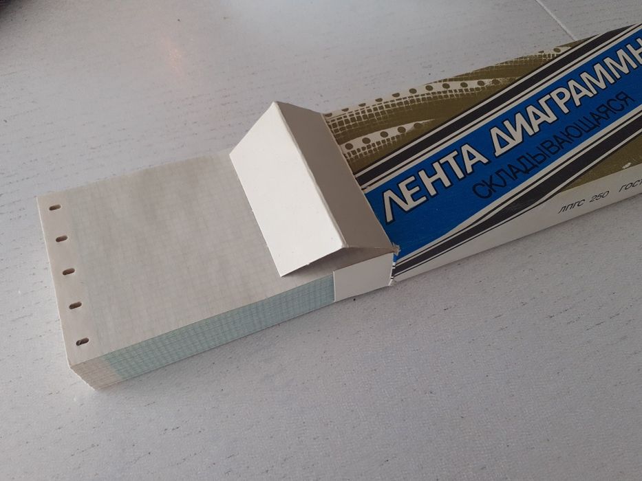 Лента диаграмная складывающаяся