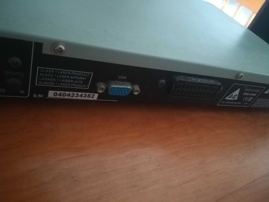 Leitor de DVD AG com função de karaoke