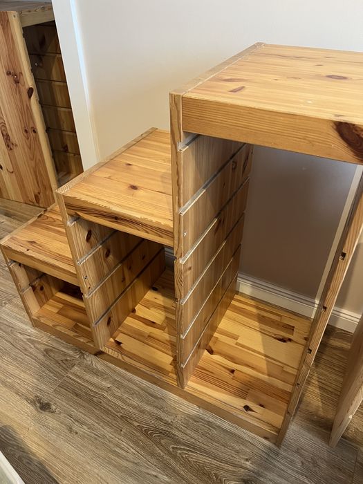 Ikea Trofast z litej sosny