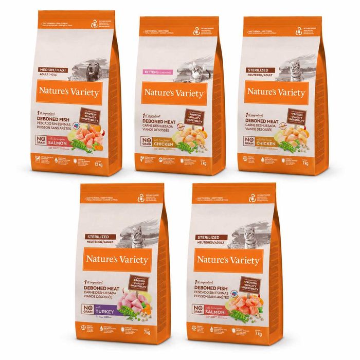NOVO - Nature’s Variety No Grain Gato – Ração Sem Cereais