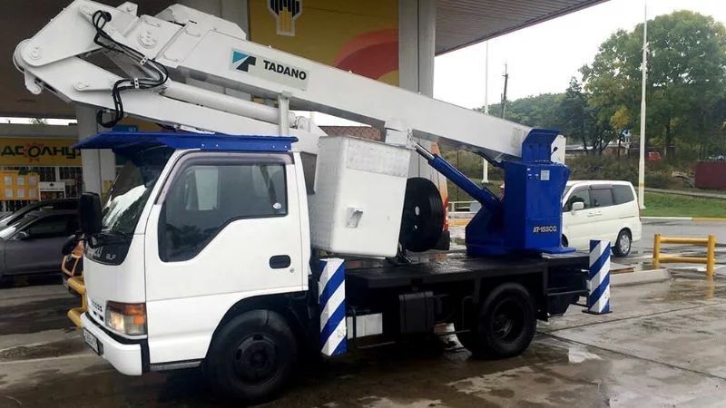 Оренда автовишки 22 м у Дніпрі | аренда автовышки | спецтехника
