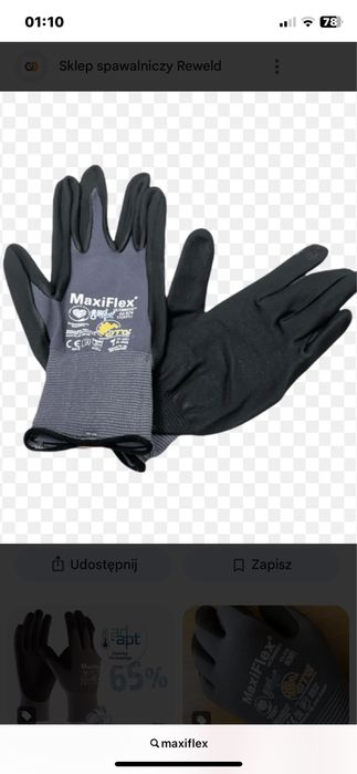 Rękawiczki MaxiFlex XL 10