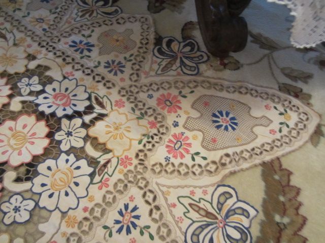 Preciosidade  Madeira Toalha Antiga Como Nova