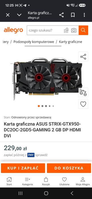 Komputer  stacjonarny pc