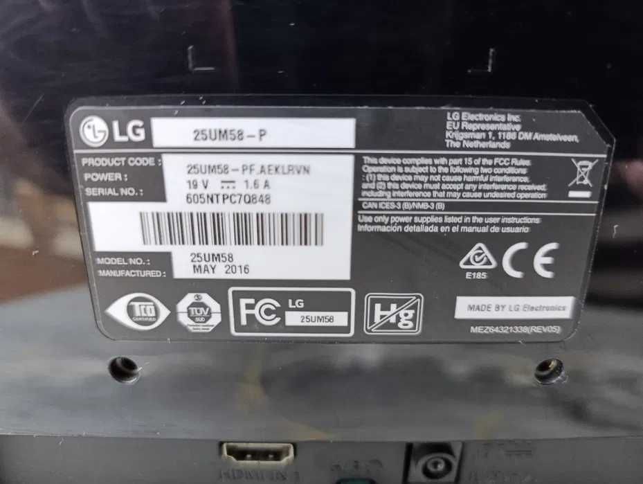 LG UltraWide Full HD 25UM58P