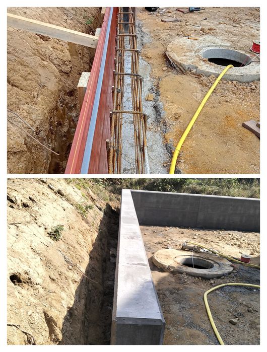 Usługi budowlane fundamenty murowanie mury oporowe piwnice rozbiórki