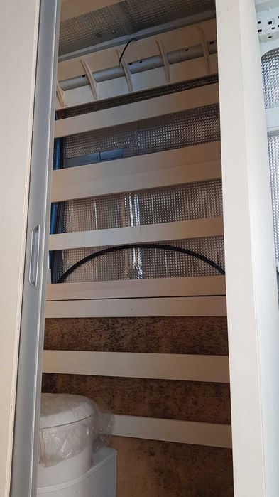 Zabudowa prysznica/WC do kampera campervan, meble do kampera