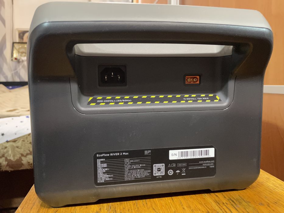 ECOFLOW RIVER 2 MAX (512Wh | 500W) с универсальной розеткой!
