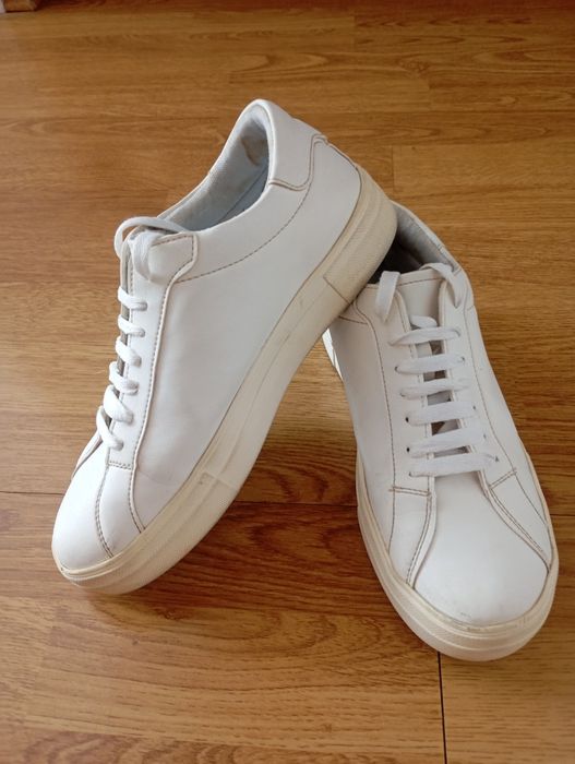 Buty męskie białe