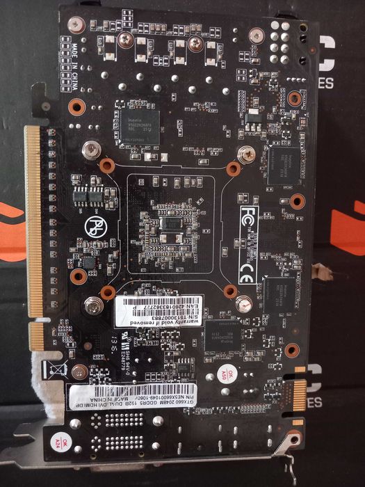 Placa gráfica Gainward GeForce GTX 660 Avariada64309721522819122