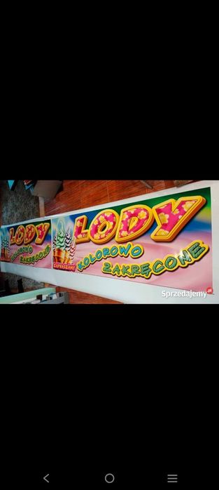 Kebab zapiekanki lody kręcone włoskie reklama