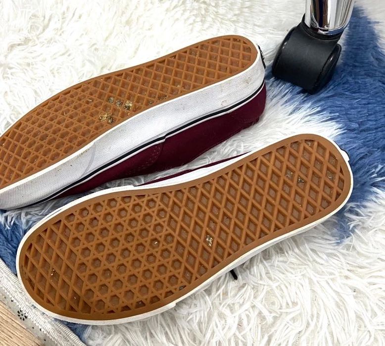 Vans Authentic Bordowy (Burgundy/Winetasting) 38 unisex - Sneakersy niskie