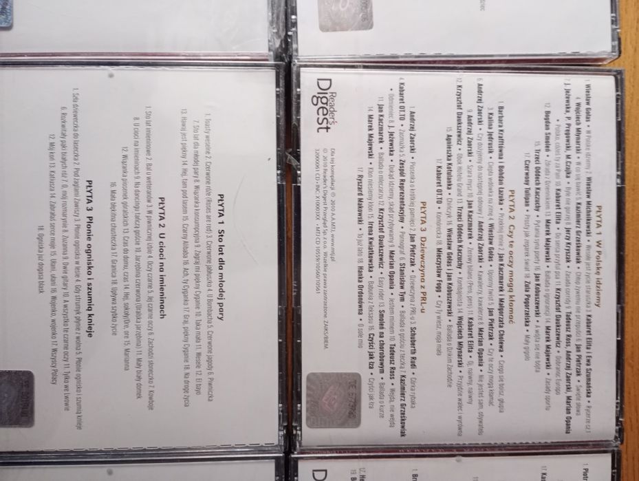 Płyty CD z polską muzyką / przeboje