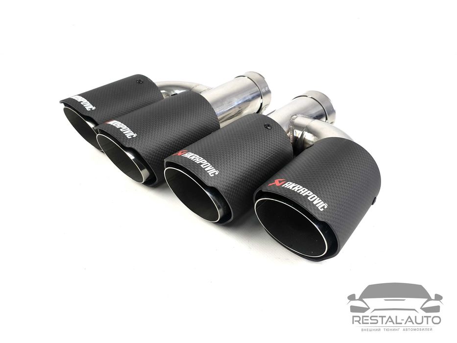 Насадки глушителя акрапович akrapovic глушитель на BMW Audi Mercedes