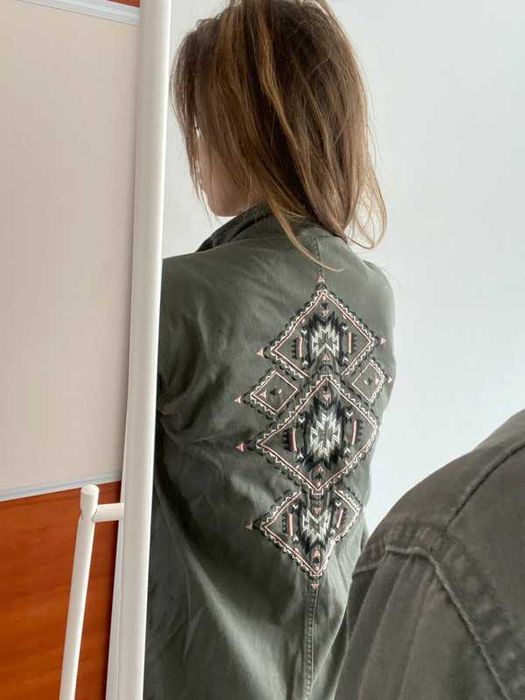 Kurtka khaki katana aztec