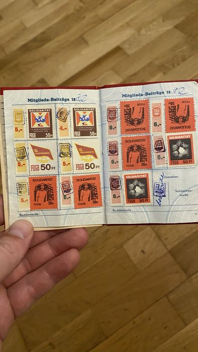 Марки FDGB (НДР)