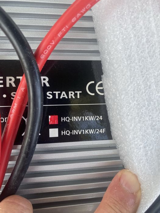 Inversor DC AC 24v 1000w