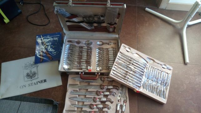 Faqueiro luxo italiano Von Stainer