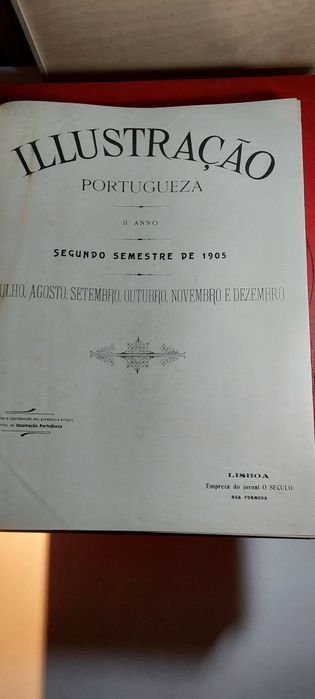 Illustração Portugueza (1ª Série Completa: 1903 a _1906) | O Século