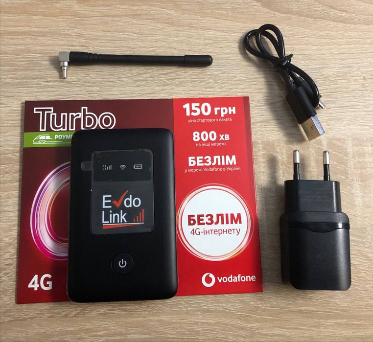 4G Wi-Fi роутер EL910 + антенна + «TurboБезлим» (Месяц оплачен)