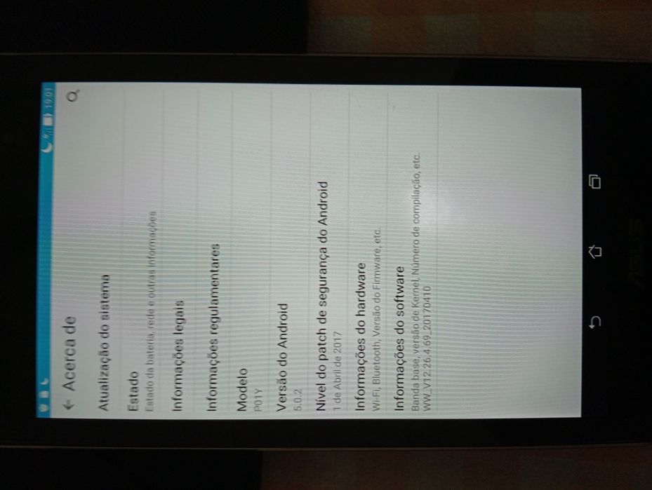 Tablet ASUS em estado nova ecrã c/ vidro temperado