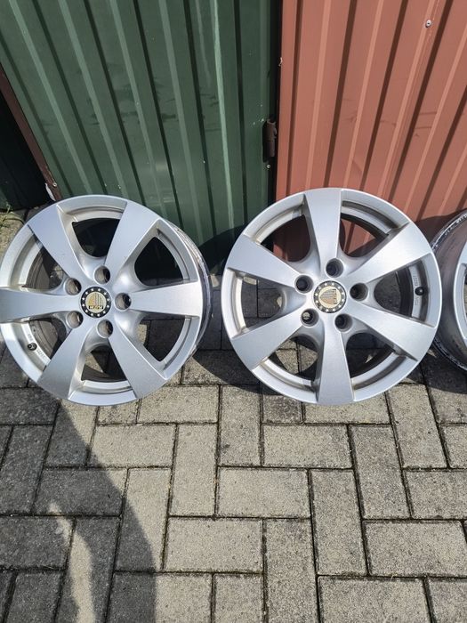 Perłowe Alufelgi Ronal Platin made in Germany 5x114.3 r16 et40 nissan Qashqai