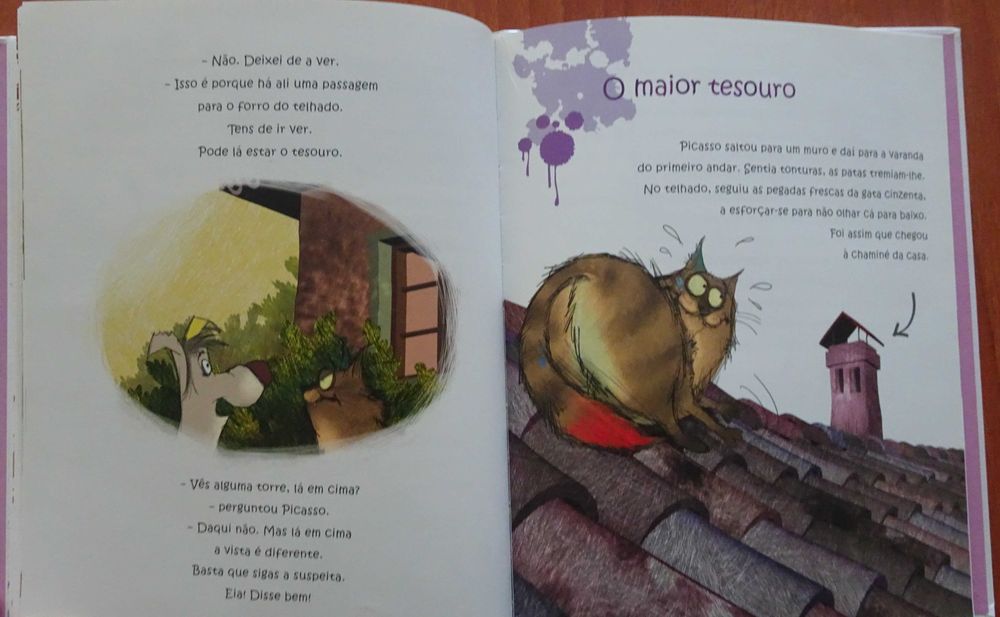 Picasso & Van Gogh - Mexe Esse Rabo Gordo Pá de Álvaro Magalhães (6 a 10 Anos)