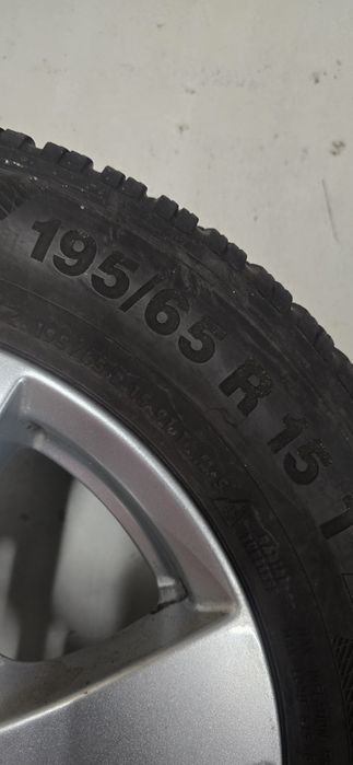 Koła zimowe opony felgi Vw Skoda Audi Seat 195 /65/15