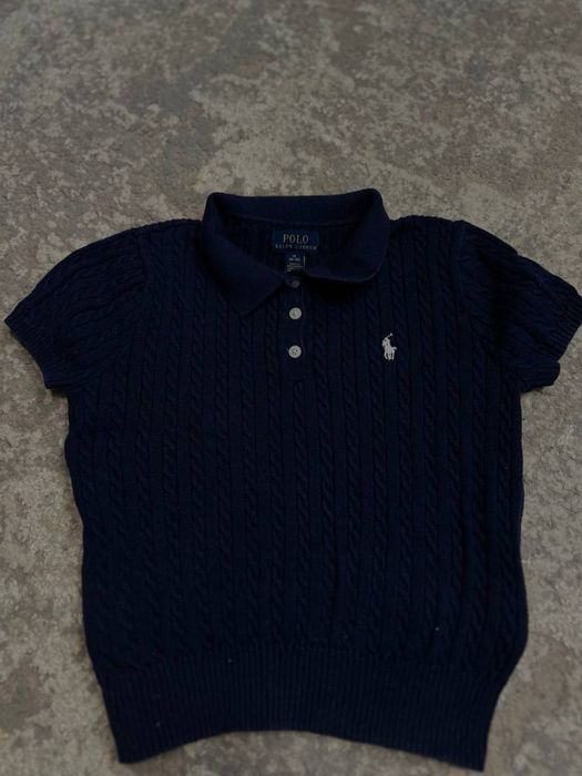 Вʼязана футболка polo ralph lauren