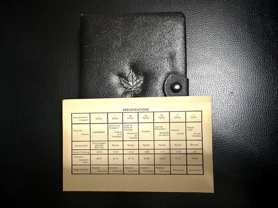 Set 1981 Canada Royal Canadian Mint Duplo Dollar Proof