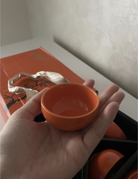 Керамічний набір посуду для чайної церемонії