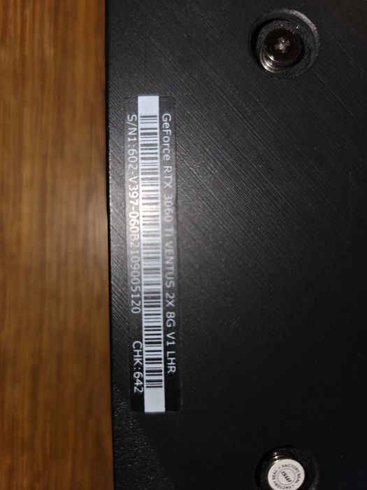 Karta graficzna GeForce RTX 3060 Ti Ventus 2X 8GB V1 LHR