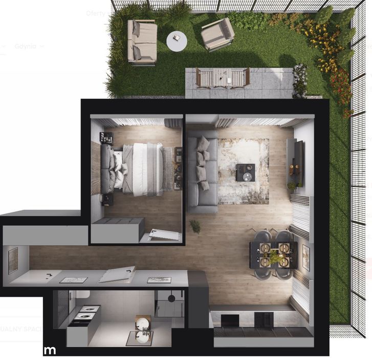 Gotowe 2 pokoje w Viva Piast – 50,53 m²