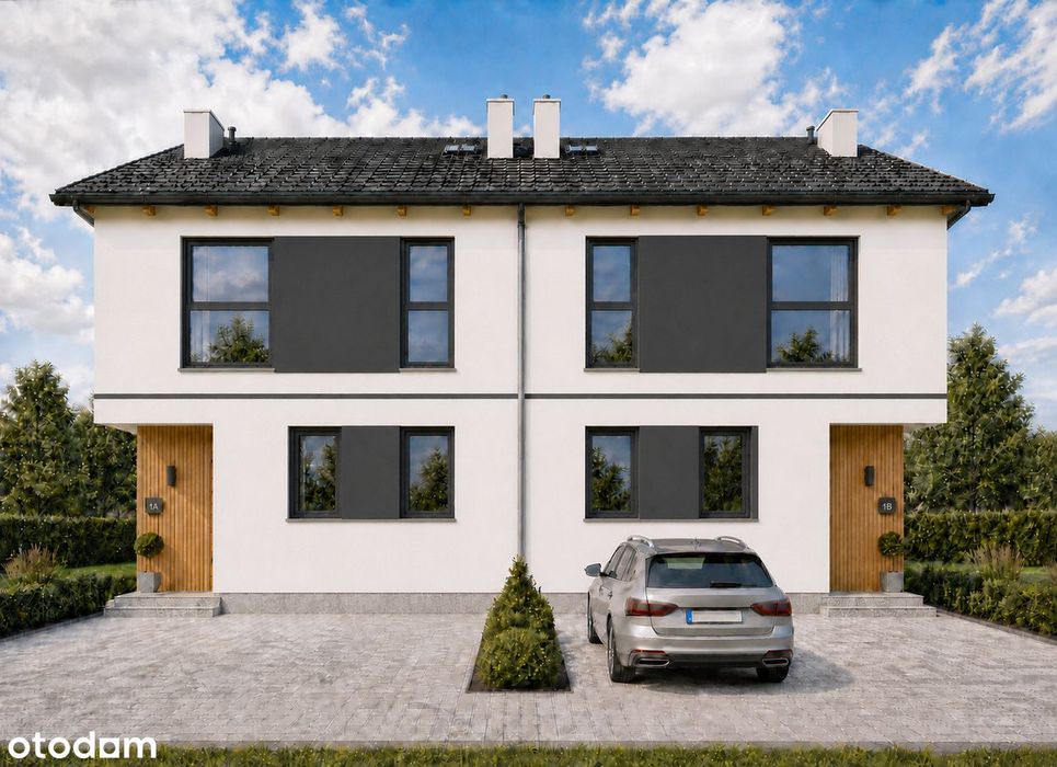 Nowoczesny dom w Sierosławiu, 110 m2, 4 pokoje.