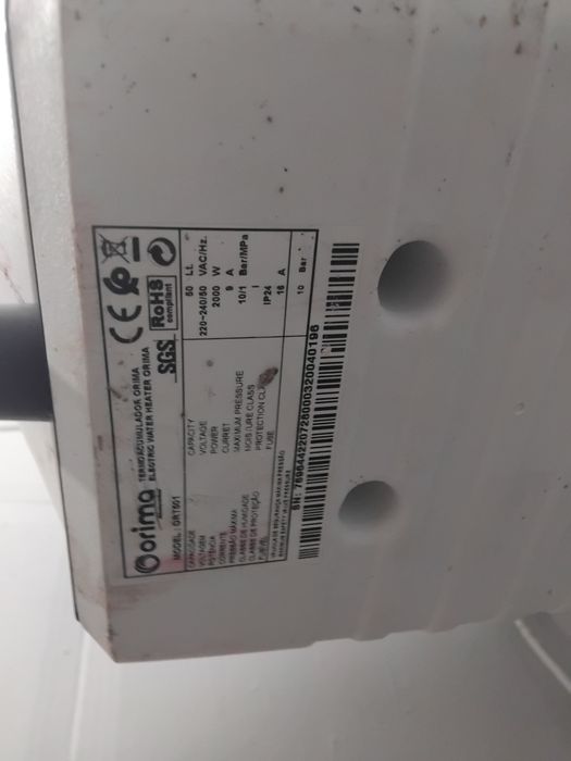 Termoacumulador  semi novo