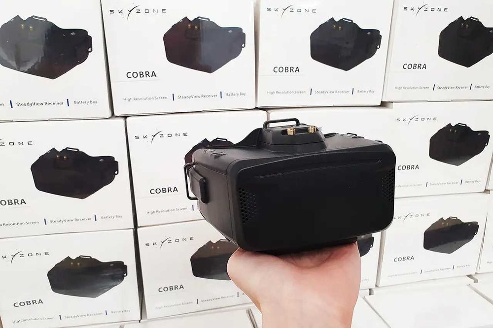 Очки FPV Skyzone COBRA X V4 1280x720 5.8GHz (черный)