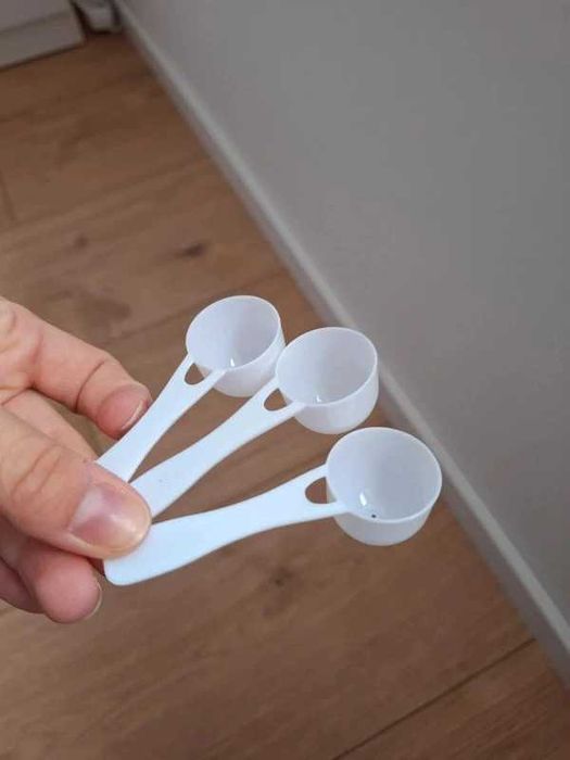 3x Miarka do mleka modyfikowanego 5g mini baby food mleko modyfikowane