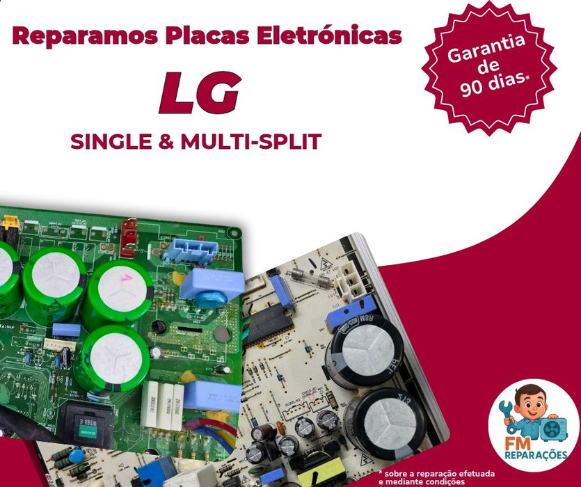 Reparação Placas Eletrónicas de Ar Condicionado Todas as marcas