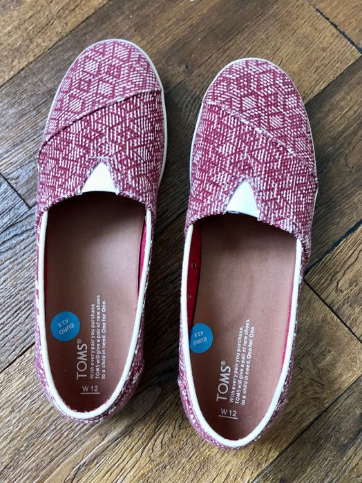 Espadryle Toms 43.5eu 28.5cm nowe